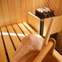 Aufguss nach dem Skifahren