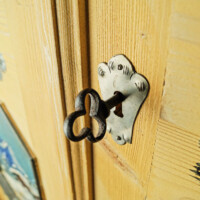 Bauernschrank in Detail