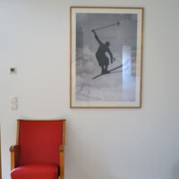 Kinosessel und Schneekünstler